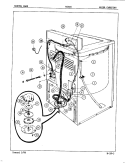 WATER CARRYING (REV. A - B) Diagram and Parts List for W25D6W  Admiral Washer