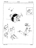 DRIVE & MOTOR Diagram and Parts List for DE25D6AM  Admiral Dryer
