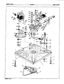 BASE & DRIVE Diagram and Parts List for GW18G1A  Maytag Washer