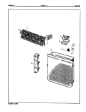 HEATER (REV. A - D) Diagram and Parts List for ADE20K3A  Admiral Dryer