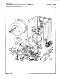 CYLINDER & DRIVE (REV. A - B) Diagram and Parts List for ADG20K4H  Admiral Dryer