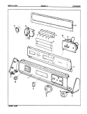 Part Location Diagram of 53-1263 Whirlpool ROTARY SWITCH