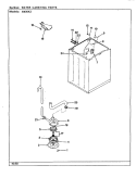 WATER CARRYING (REV. J - N) Diagram and Parts List for AW20K2A  Admiral Washer