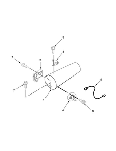 Dryer Heating Parts - Gas Diagram and Parts List for MLE20PDBZW1  Maytag Washer Dryer Combo