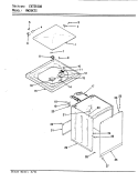 EXTERIOR Diagram and Parts List for AW26K3WS  Admiral Washer