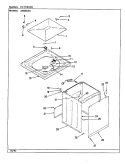 EXTERIOR (REV. A - E) Diagram and Parts List for AW26K3WS  Admiral Washer