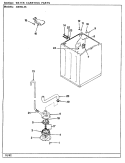 WATER CARRYING (REV. A - E) Diagram and Parts List for AW20L4WS  Admiral Washer