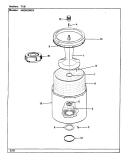 TUB Diagram and Parts List for AW25K3WSX  Admiral Washer