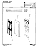 Part Location Diagram of 02060308 Whirlpool PANEL SWITCH **NLA*