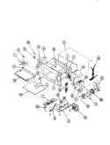 BASE & CAVITY Diagram and Parts List for MA15F-10P  Admiral Microwave