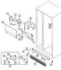 Part Location Diagram of 62830-7 Whirlpool DISCONTINUED