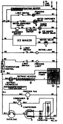 WIRING INFORMATION Diagram and Parts List for GS24X8DA  Maytag Refrigerator