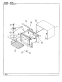 BASE Diagram and Parts List for MA46G-14T  Admiral Microwave