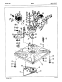 BASE & DRIVE (REV. A - D) Diagram and Parts List for GW20F6A  Maytag Washer