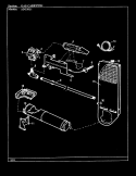 GAS CARRYING (REV. A - C) Diagram and Parts List for ADG20L1W  Admiral Dryer