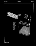 HEATER (REV. A - D) Diagram and Parts List for ADE25K3H  Admiral Dryer