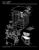 Part Location Diagram of 53-0314-25 Whirlpool CABINET TOP