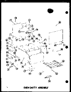 Section 6 Diagram and Parts List for RC-20 P72100-5M Amana Microwave