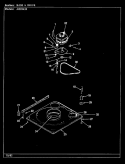 BASE & DRIVE (REV. A - D) Diagram and Parts List for AW20K23H  Admiral Washer