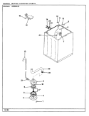 Part Location Diagram of 35-2376 Whirlpool VALVE, WATER MIXING (60HZ)