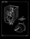 TUMBLER Diagram and Parts List for ADE20M3V  Admiral Dryer