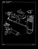 GAS CARRYING Diagram and Parts List for ADG20M3V  Admiral Dryer