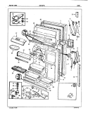 Part Location Diagram of 60033-30-HW Whirlpool OUTER PANEL