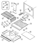 Part Location Diagram of 61664806 Whirlpool COVER