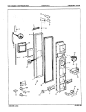 Part Location Diagram of 63686-8 Whirlpool NLAHANDLE