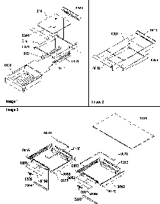 Shelving Assemblies Diagram and Parts List for TGI21VW-P1310901WW  Amana Refrigerator