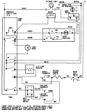 WIRING INFORMATION (LDEA400ACE) Diagram and Parts List for LDEA400ACE  Admiral Dryer