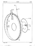 HEATER Diagram and Parts List for DE25D6B  Admiral Dryer