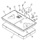 BODY Diagram and Parts List for A8321TW-L  Admiral Cooktop