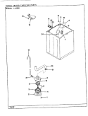 WATER CARRYING (REV. G - L) Diagram and Parts List for LA2000  Admiral Washer