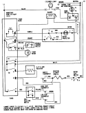 WIRING INFORMATION (LDEA500ACE / ACM) Diagram and Parts List for LDEA500ACE  Admiral Dryer