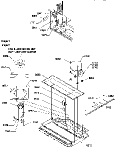 Machine Compartment Diagram and Parts List for TA20TW-P1306101WW  Amana Refrigerator