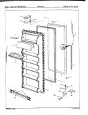 Part Location Diagram of 62391-30-HW Maytag PANEL, OUTER DOOR