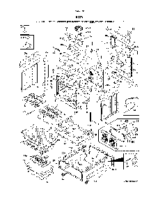 Body Diagram and Parts List for 79042562317  Kenmore Range