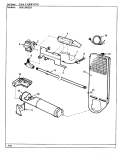 GAS CARRYING (REV. A - D) Diagram and Parts List for HDG2005ALP  Maytag Dryer