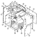 BODY Diagram and Parts List for CRGA600AAL  Admiral Range