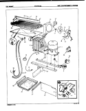 UNIT COMPARTMENT & SYSTEM Diagram and Parts List for NT17HX3GLH 8D55B International Refrigerator