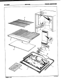 FREEZER COMPARTMENT Diagram and Parts List for NT17HX3GLH 8D55B International Refrigerator