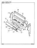 Part Location Diagram of 3801F263-45 Whirlpool NLABRACKET, CLOCK