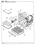 INTERNAL CONTROLS Diagram and Parts List for A54FN-5TKVW-R  Admiral Range