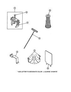 Seal And Switch Tools Diagram and Parts List for CW9203W3-PCW9203W3A  Amana Washer