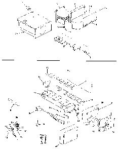 Ice Maker & Bin Diagram and Parts List for JRTD226LB-MAJ82A  Jenn-Air Refrigerator