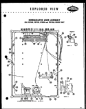 REF LINER ASSY Diagram and Parts List for FPR105L  Amana Refrigerator