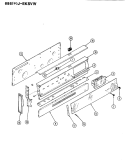 Part Location Diagram of 4005F161-80 Whirlpool COVER, BKGD WIRE