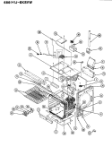 BODY Diagram and Parts List for 686AJ-EKSVW  Admiral Range