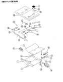 CONTROL SYSTEM Diagram and Parts List for 686AJ-EKSVW  Admiral Range